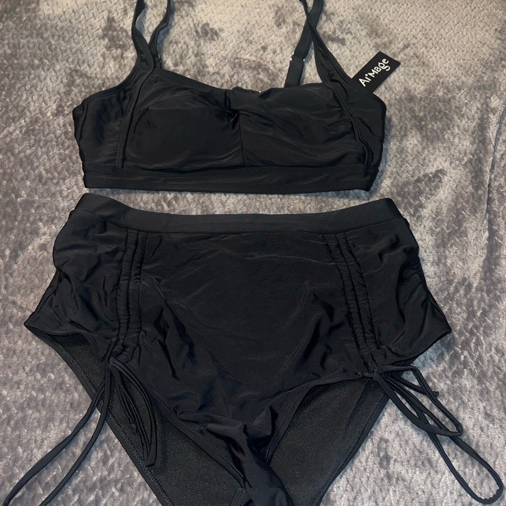 Amazon Black Bikini Set